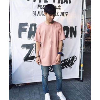 BASIC TEE - TAY LỬNG HỒNG RUỐC / ẢNH THẬT