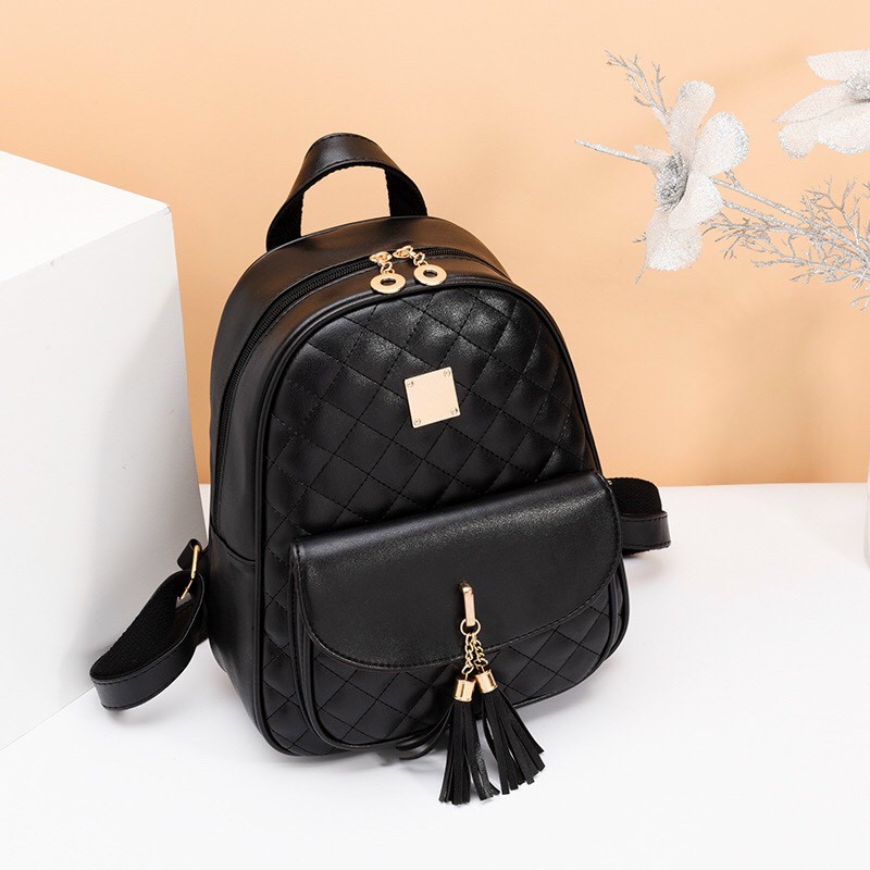 Balo Nữ Tua Rua Mới Bl018Đ