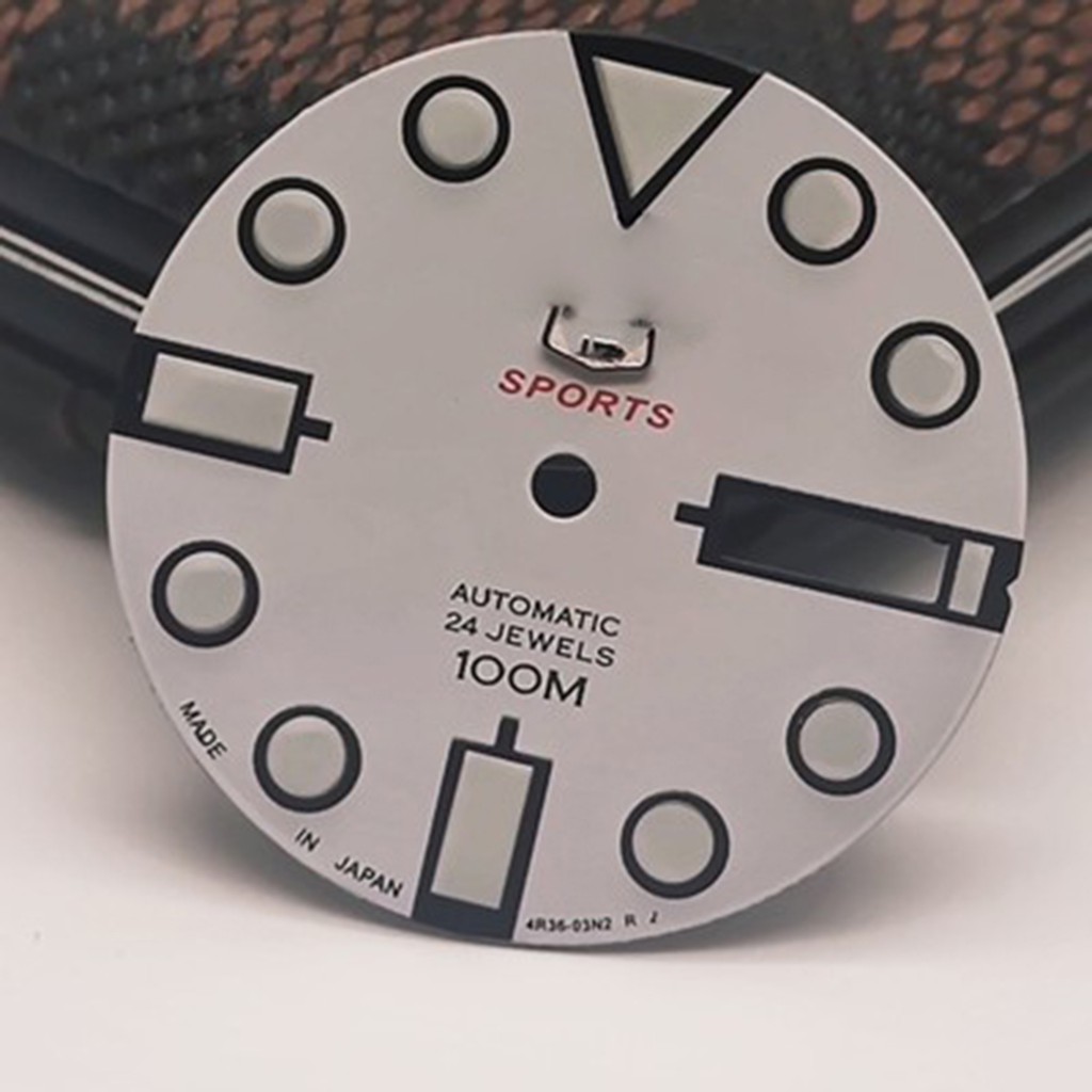 3c Đồng Hồ Phát Quang Họa Tiết Mặt Trời Cho skx007 small mm abalone nh35