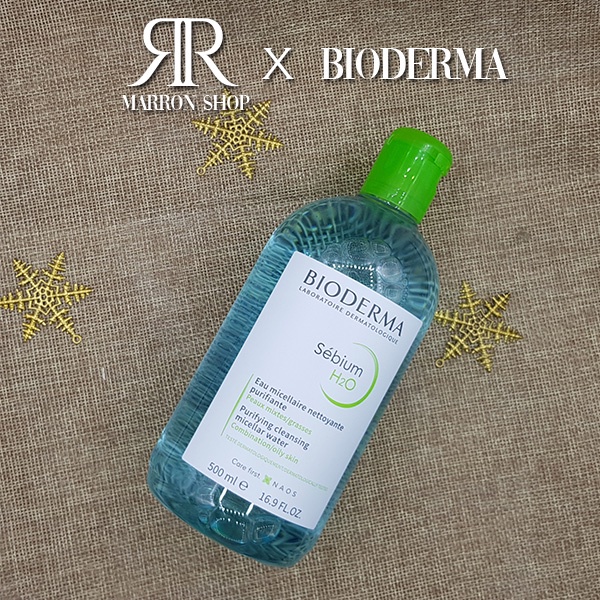 Nước tẩy trang Bioderma Micellar H20 bản mới nhất 500ml