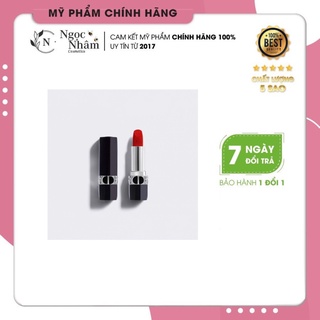 Son Dior Mini 999 Rouge Màu Đỏ Matte Mini