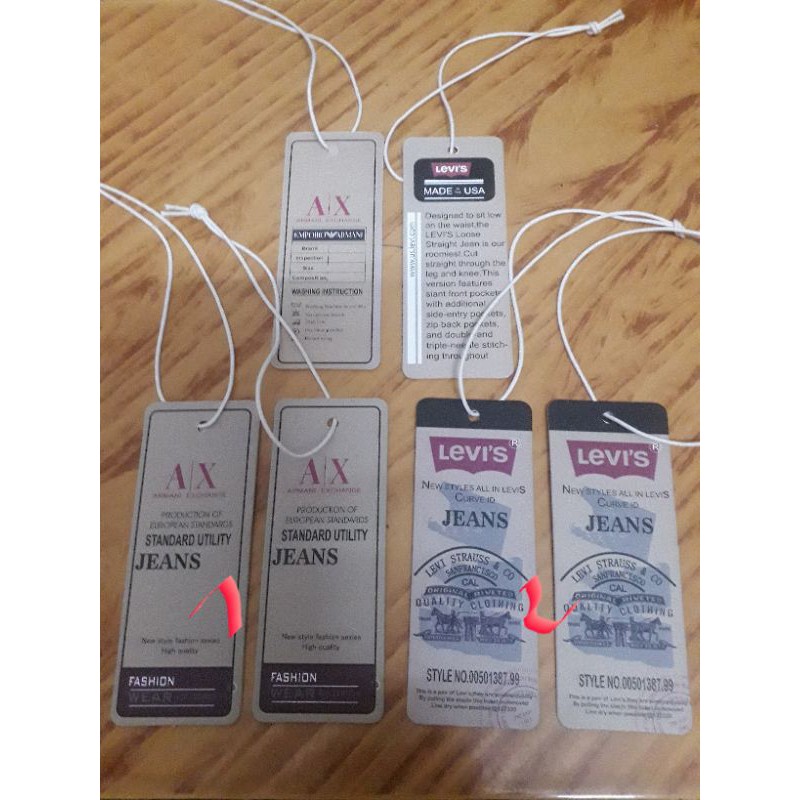 Tag treo cao cấp 100 cái. Hàng cty