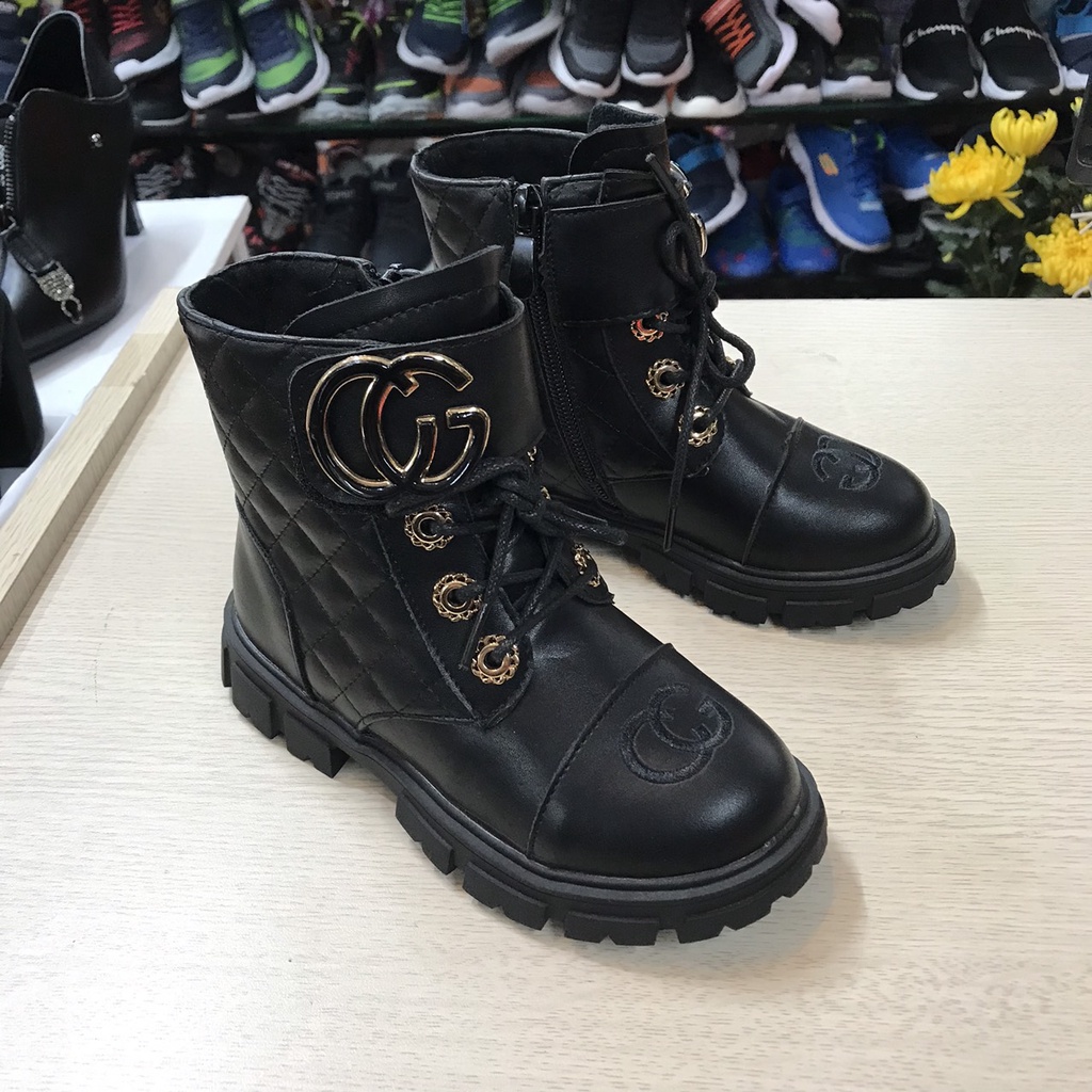 Giầy Bốt Trẻ Em Bé Gái Hàng QCCC