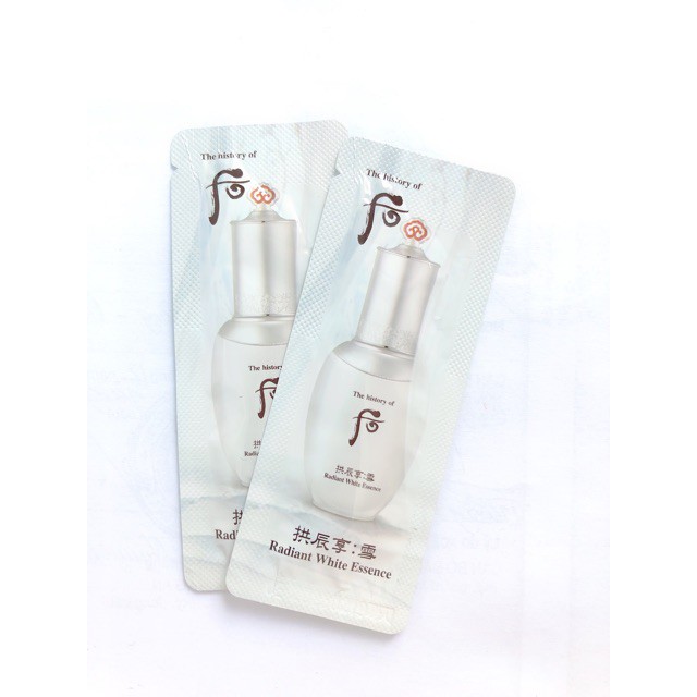 Gói Tinh Chất Dưỡng Trắng Da Whoo Whitening Essence