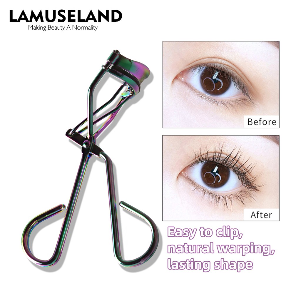 Lamuseland Quick Curling Beauty Makeup Tool Eyelash Curler  413 1pcs