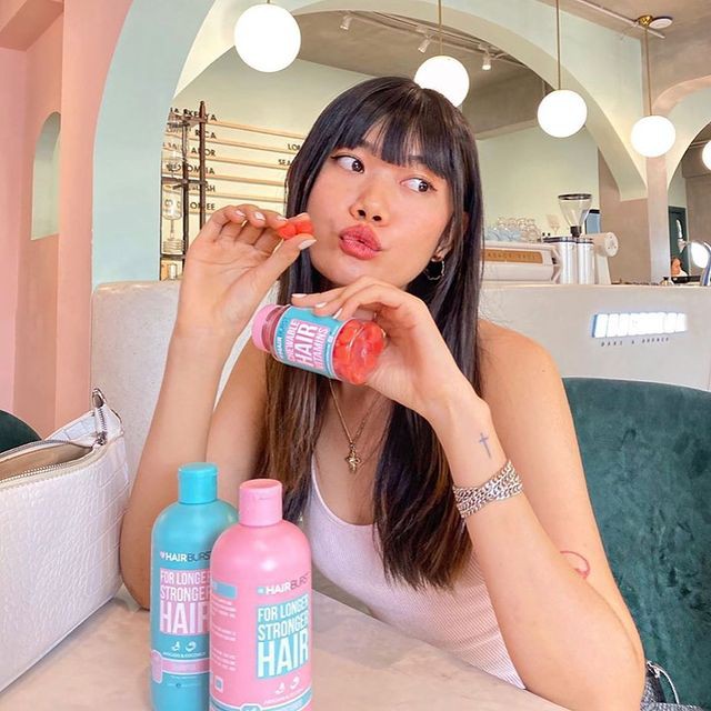 Combo Set Gội Xả + Kẹo Dẻo Chewable HAIRBURST Kích Thích Mọc Tóc, Chắc Khỏe 350ml/Chai - Khongcoson
