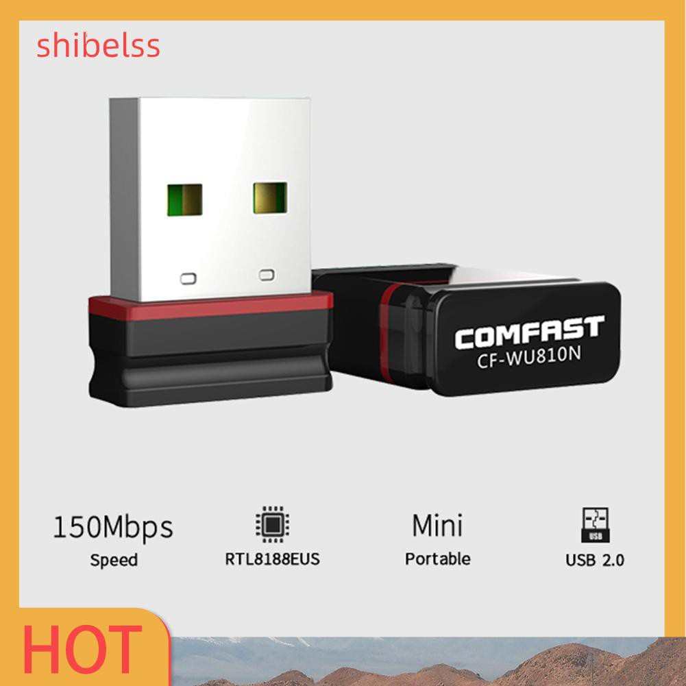 Usb 2.0 Wifi 150mbps 2.4ghz Shibelss Comfast Cf-Wu810N Thẻ | BigBuy360 - bigbuy360.vn