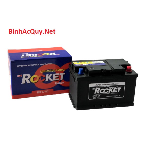 Bình ắc quy Rocket 57113 12V -71AH