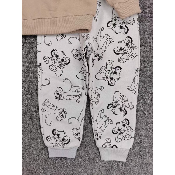 Bộ nỉ Lion HM xuất bé trai