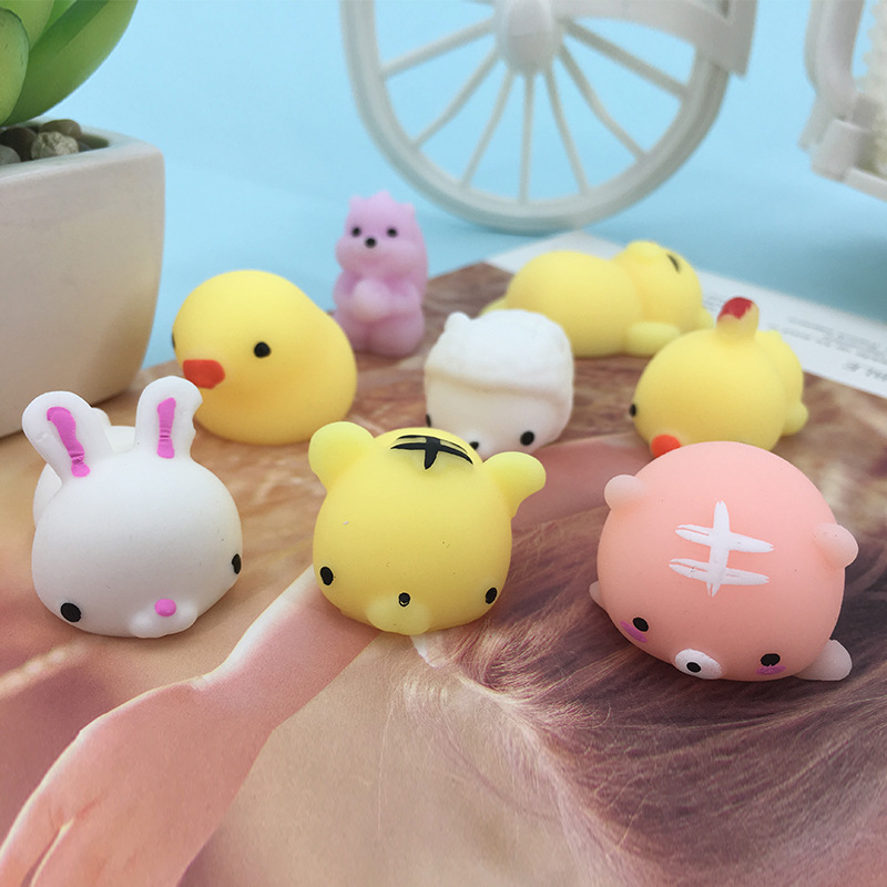 Đồ Chơi Bóng Pinch Có Nhạc Hình Động Vật Dễ Thương Giảm Căng Thẳng