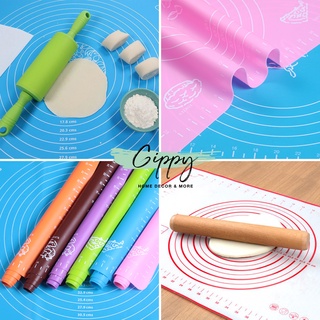Thảm Silicon nhào bột chống dính, tấm silicon nhào bột tiện dụng làm bánh - Gippy Decor