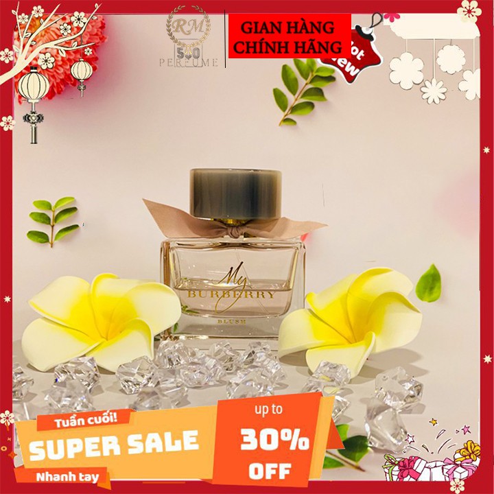 [Chính Hãng] Nước Hoa Nữ 𝙈𝙮 𝘽𝙪𝙧𝙗𝙚𝙧𝙧𝙮 𝘽𝙡𝙪𝙨𝙝_ Nàng thơ nhẹ nhàng và thanh khiết