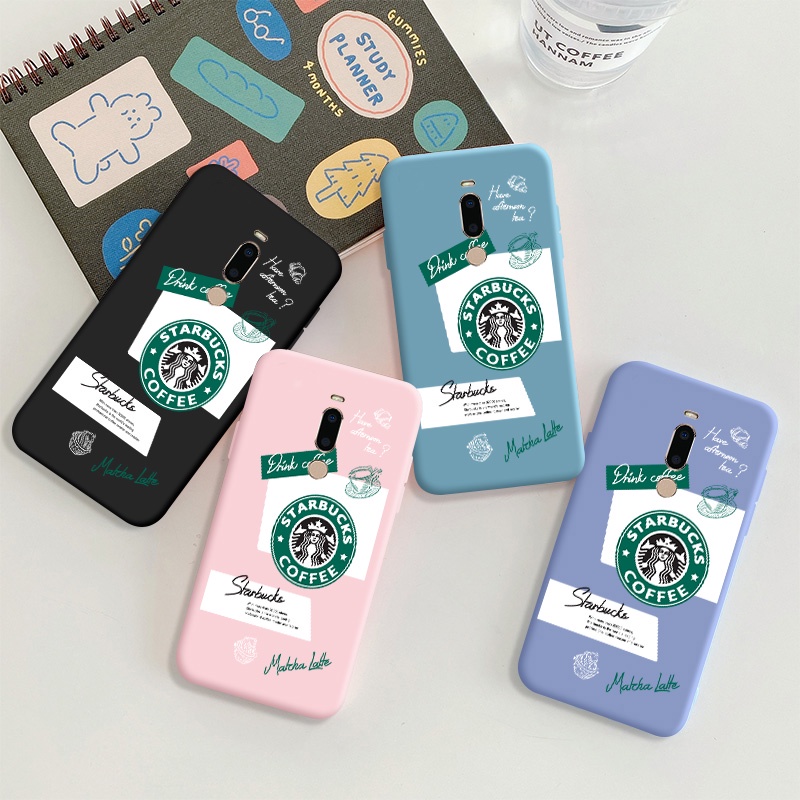 Ốp Điện Thoại Silicon Chống Rơi Hình Starbucks Cho Meizu V8 Pro V8 Prime X8 M6s M8