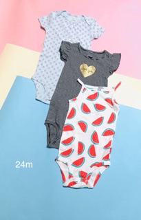 Combo 3 body chip carter’s cho bé từ 0-23m