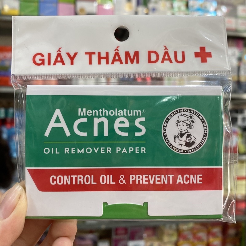 Giấy Thấm Dầu Acnes – Acnes Oil Remover Paper( 100 tờ)