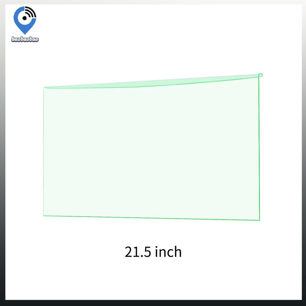 Tấm Lọc Màn Hình Máy Tính / Màn Hình Led / Pc Chống Ánh Sáng Xanh Tiện Dụng