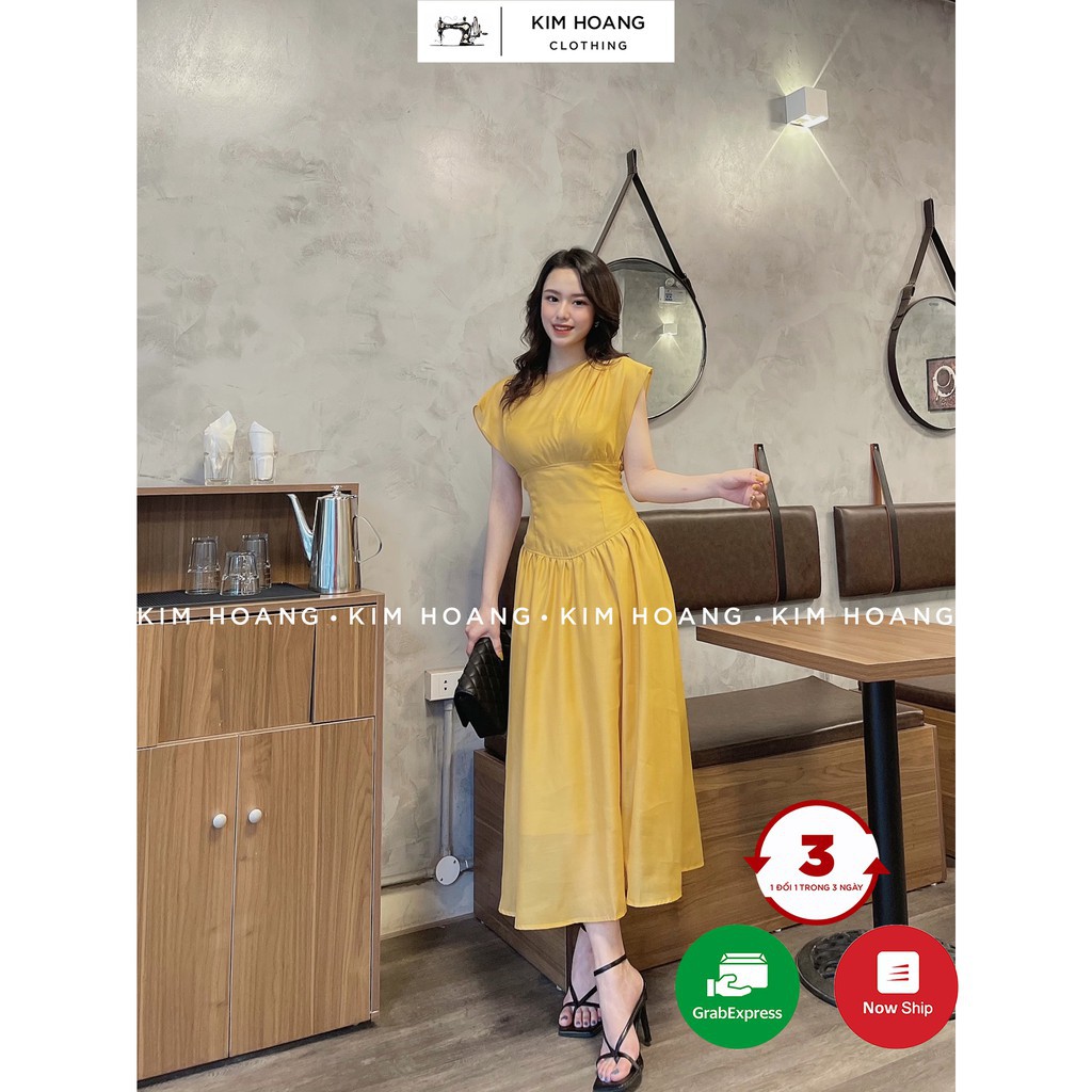 Váy đầm dự tiệc sang trọng thiết kế cao cấp tơ óng chiết eo body sexy | BigBuy360 - bigbuy360.vn