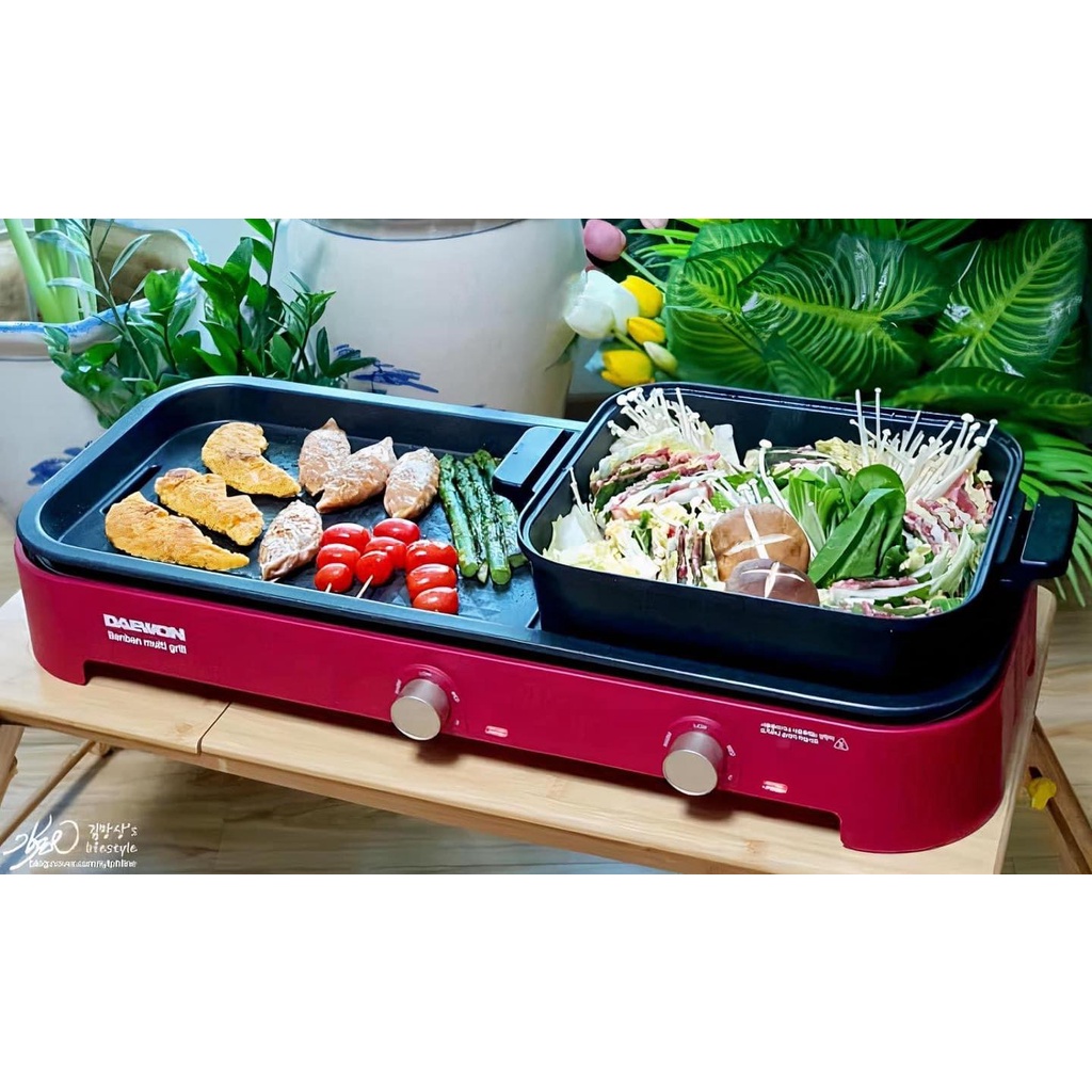 BÊP LẨU NƯỚNG ĐA NĂNG DAEWON HÀN QUỐC ,BẢO HÀNH 12 THÁNG