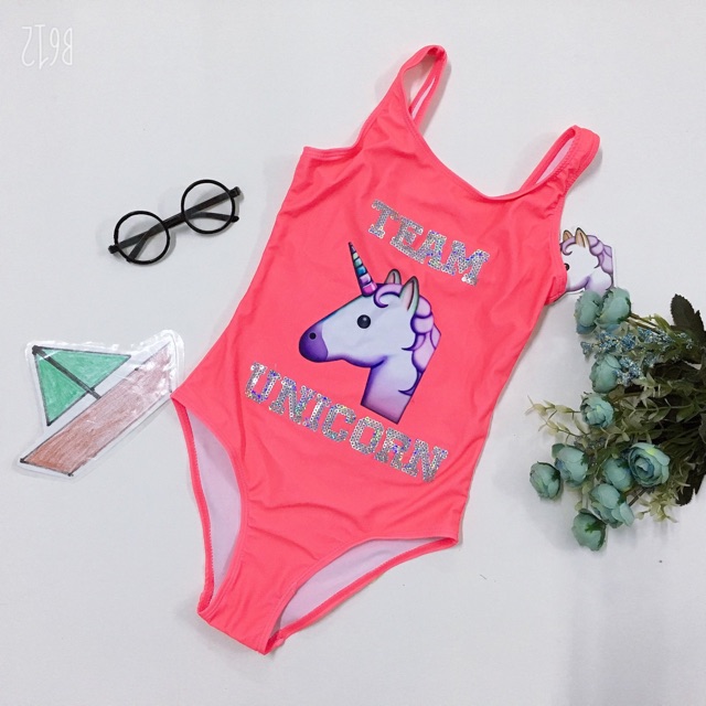 Đồ bơi liền thân xuất xịn ngựa một sừng kỳ lân Unicorn (kèm bảng size hình cuối) _HuyenTram