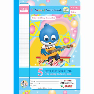Vở 5 oly (2,5x2,5) 80tr( 022M) (sỉ ib)