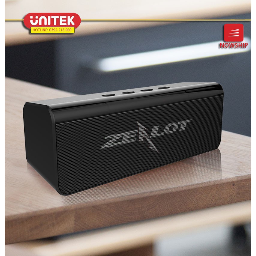 Loa Bluetooth Âm Thanh Hifi Stereo 3D Hỗ Trợ Thẻ Nhớ TF Zealot S31 - Hàng Chính Hãng