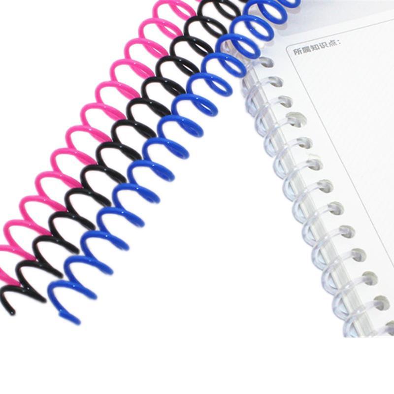 Gáy lò xo CREAMY binder thanh còng lò xo làm sổ có thể cắt được nhiều size nhiều màu LX155