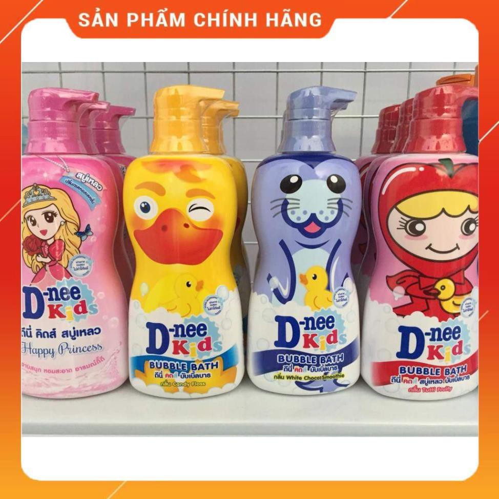 Sữa tắm gội cho bé Dnee Kids hình thú 400ml [Giá Sập Sàn]