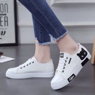 Giầy thể thao nữ mèo đen