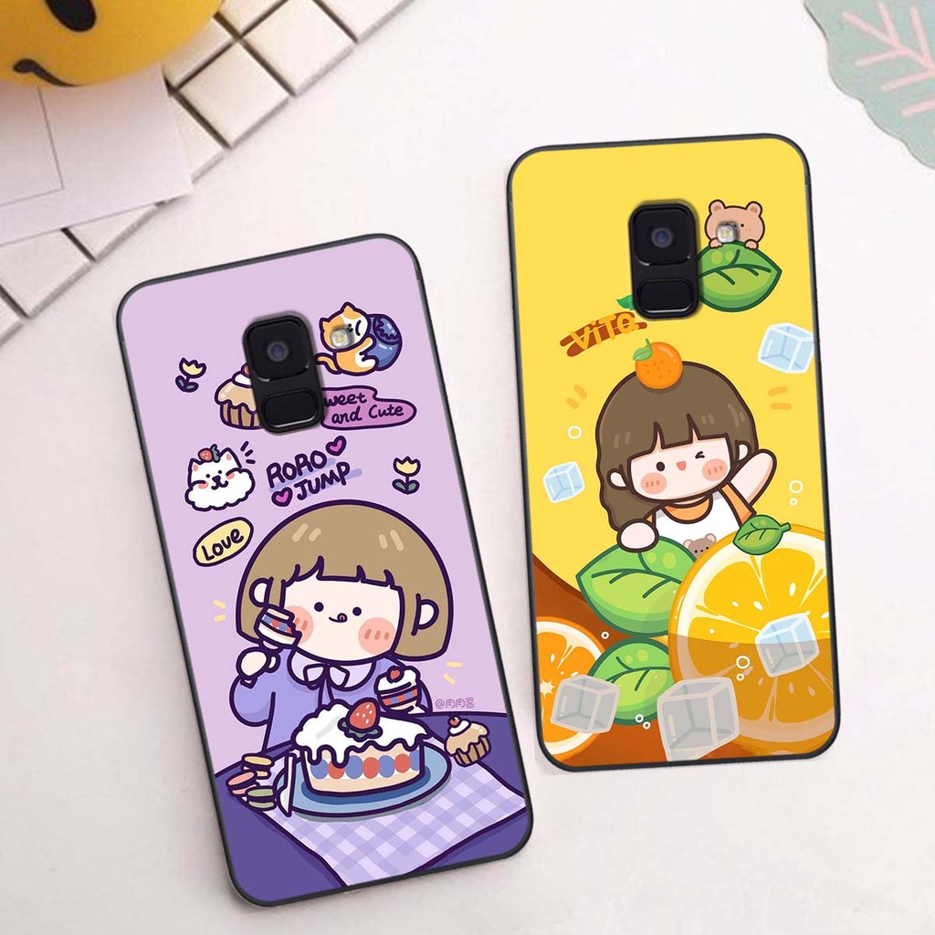 Ốp Samsung A6 2018 / A6 Plus / A6+ in hình Cute Giễ Thương Đẹp nhất