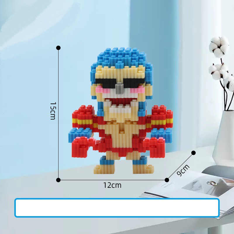 Đồ Chơi Lắp Ráp Mô Hình Mini 3D Đảo Hải Tặc One Piece Luffy Zoro Sanji Tàu Thousand Sunny Cho Bé annhienstore