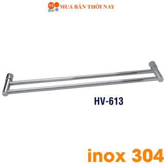 Thanh Treo Khăn 2 Thanh Trong Inox 304 HV 613