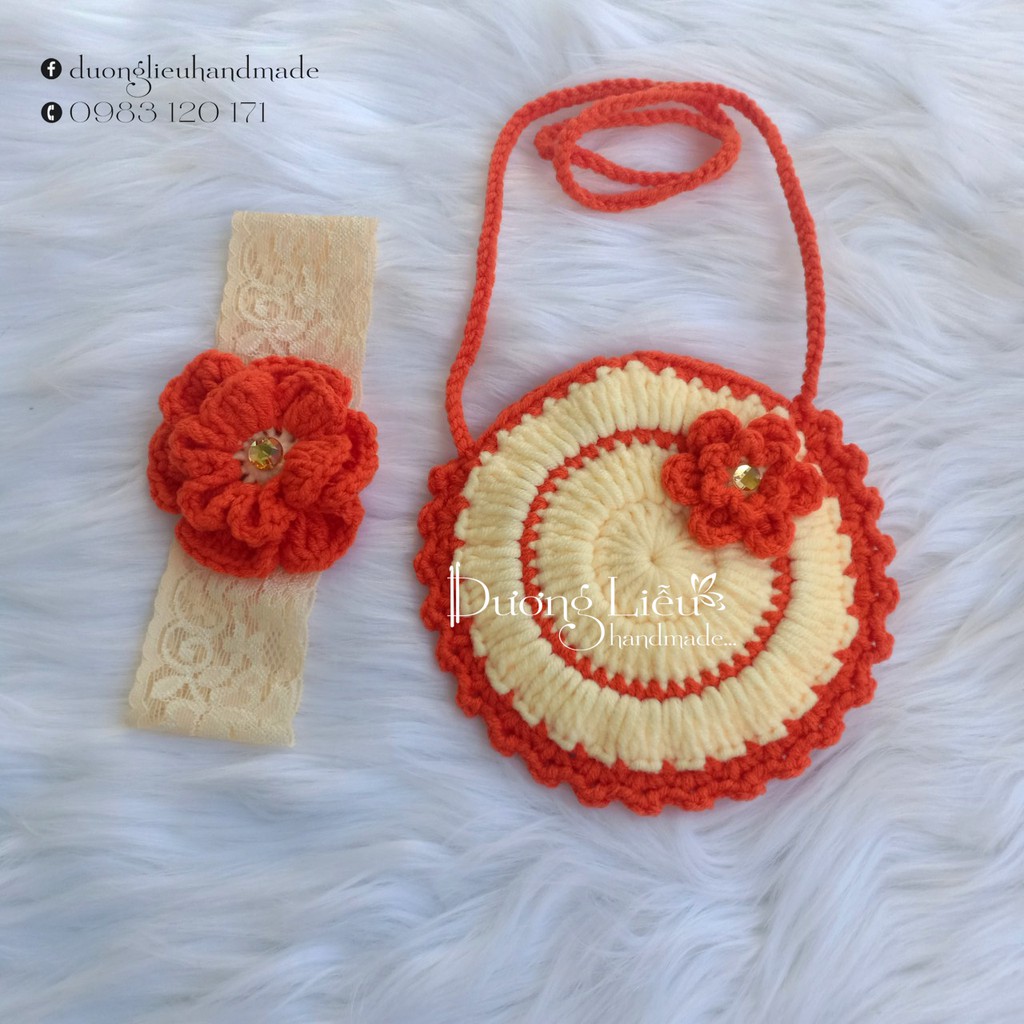 SET TÚI ĐỰNG TIỀN VÀ NƠ CHO BÉ