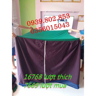 Mùng gà vuông các kích thước có dây kéo tránh mưa + tránh muỗi
