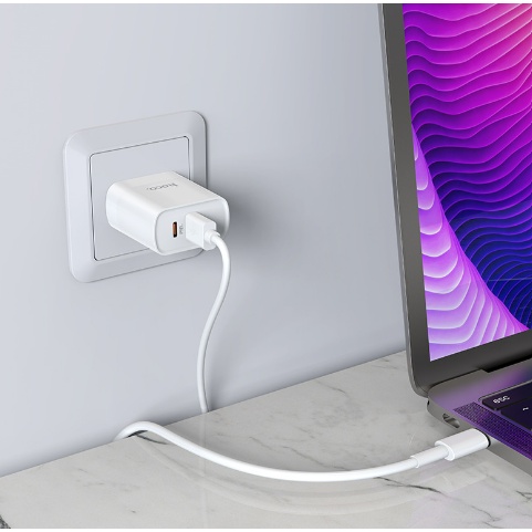 Cốc Sạc Nhanh Hoco c80 An Toàn, Không Nóng 2 Cổng Sạc