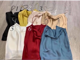 Áo 2 dây lụa quảng châu cao cấp