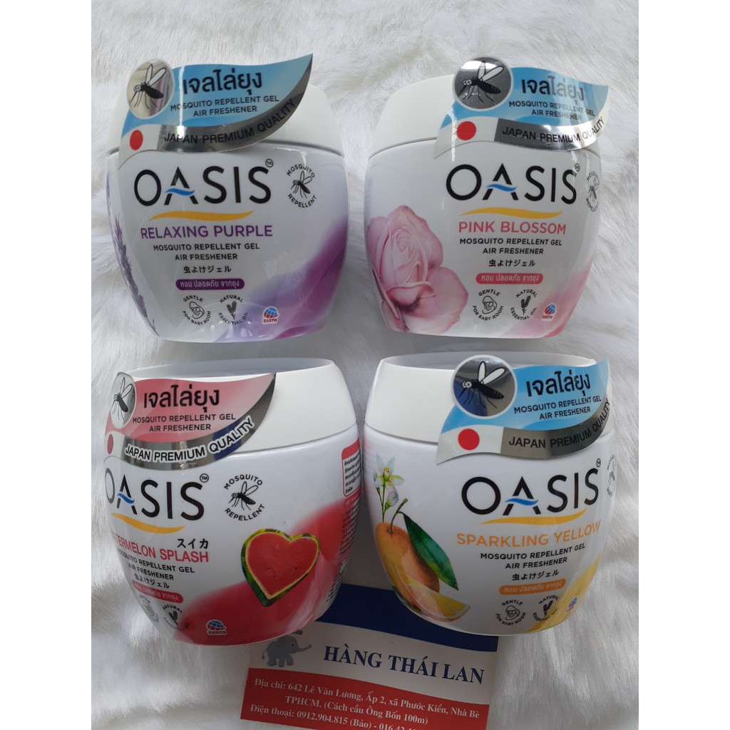 Sáp Thơm Phòng, Đuổi Muỗi OASIS Thái Lan 180g