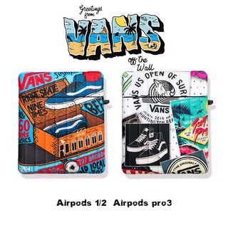 Vỏ Bảo Vệ Hộp Sạc Tai Nghe AirPods Pro Họa Tiết Giày vans Độc Đáo Chống Sốc Tiện Dụng