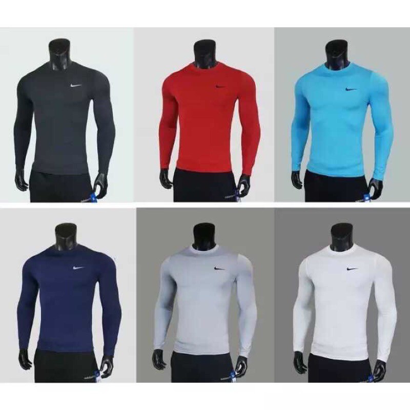 Áo thun nam dài tay, áo giữ nhiệt nam co dãn 4 chiều