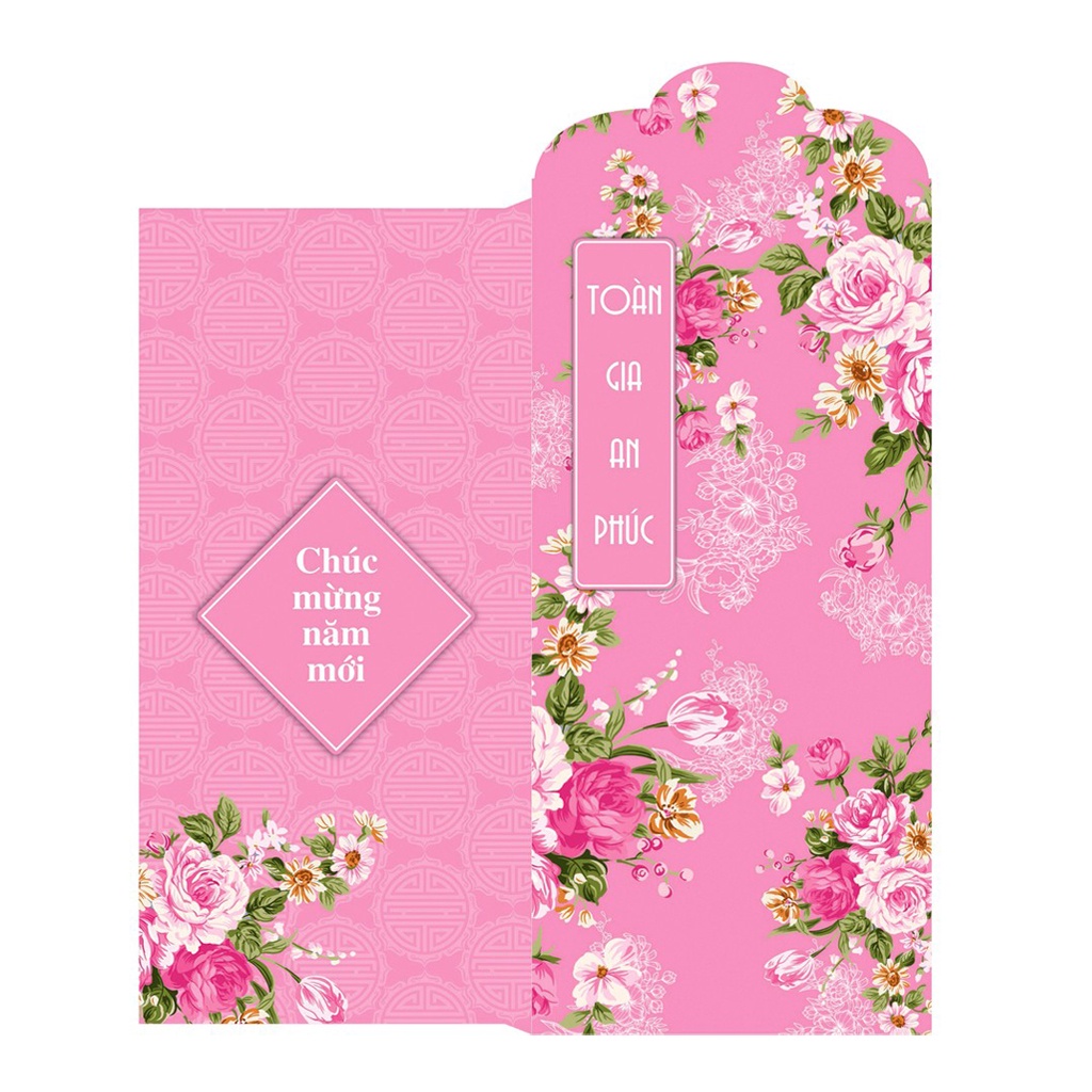 Bộ 100 Lì Xì Hoa Tết