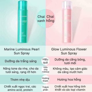 XỊT CHỐNG NẮNG DƯỠNG DA JMSolution