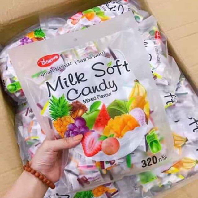 Kẹo My Milk sof milk Candy Thái Lan các vị 360g