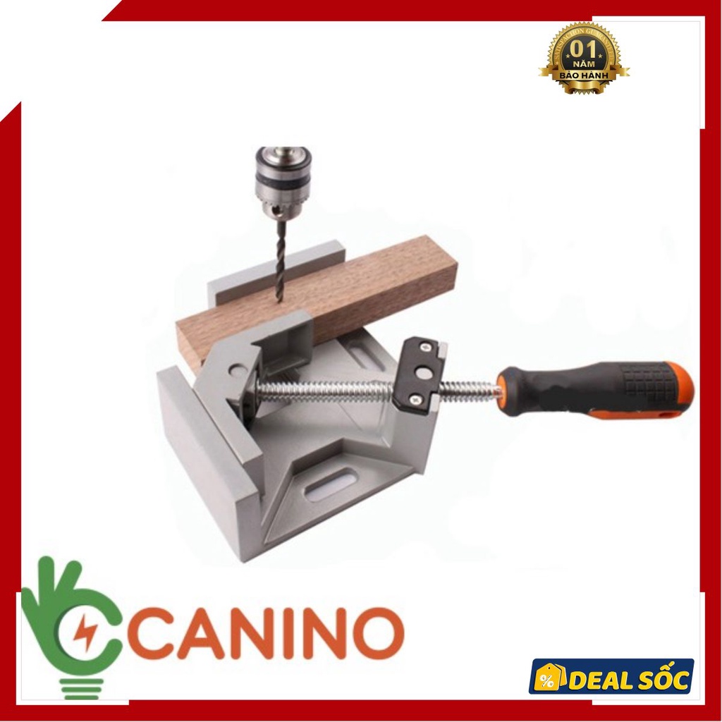 Ê tô vuông góc cỡ lớn V2 Một tay nắm miệng kẹp 70mm Chất thép cao cấp [ bảo hành 12 tháng]