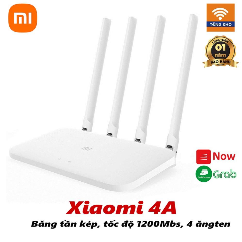 Bộ phát wifi Xiaomi 4A, wifi router 4A Xiaomi, băng tần kép hàng likenew