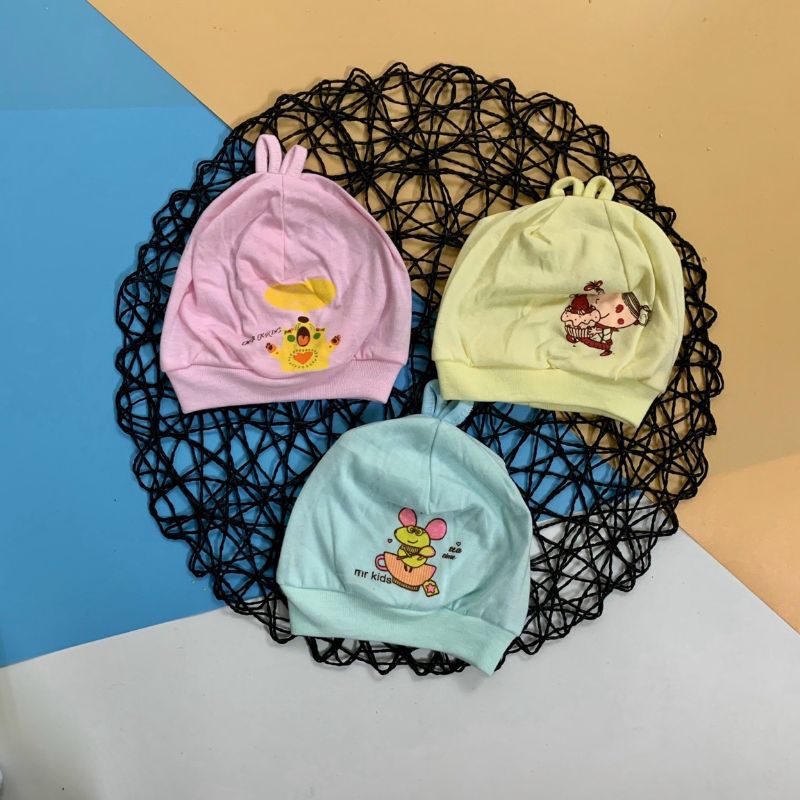 Mũ sơ sinh cotton loại đẹp