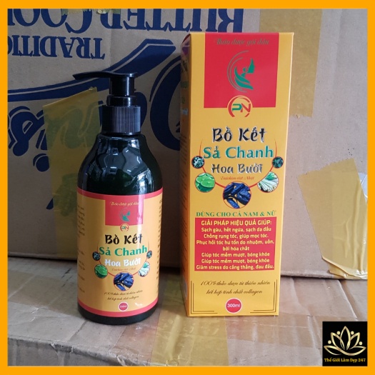 1 Chai Dầu gội thảo dược bồ kết-sả chanh-hoa Bưởi Sạch da dầu, kích thích mọc tóc,phòng và giảm nấm đầu