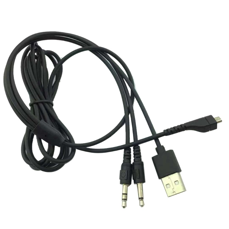 Dây Cáp Sạc Tai Nghe 4 Trong 1 Dài 1.8m / 6ft Giắc Cắm 3.5mm Cho Steelseries-Arctis 7 5 3 Pro