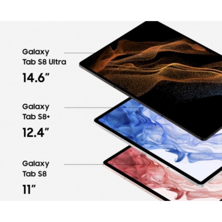 Máy tính bảng Samsung Galaxy Tab S8 / Tab S8 Plus / Tab S8 Ultra 5G Chính hãng