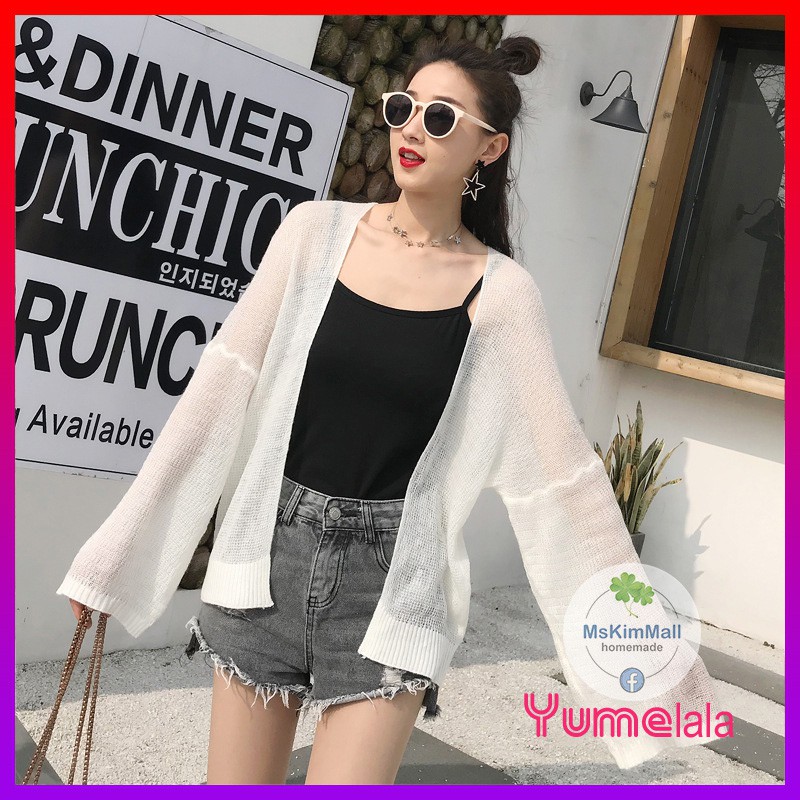 Áo Cardigan len mỏng style Hàn SIÊU XINH - Hàng loại 1 - Áo khoác len mỏng | WebRaoVat - webraovat.net.vn