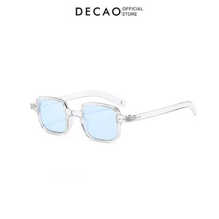 Kính mát thời trang DECAO Unisex nam nữ gọng vuông