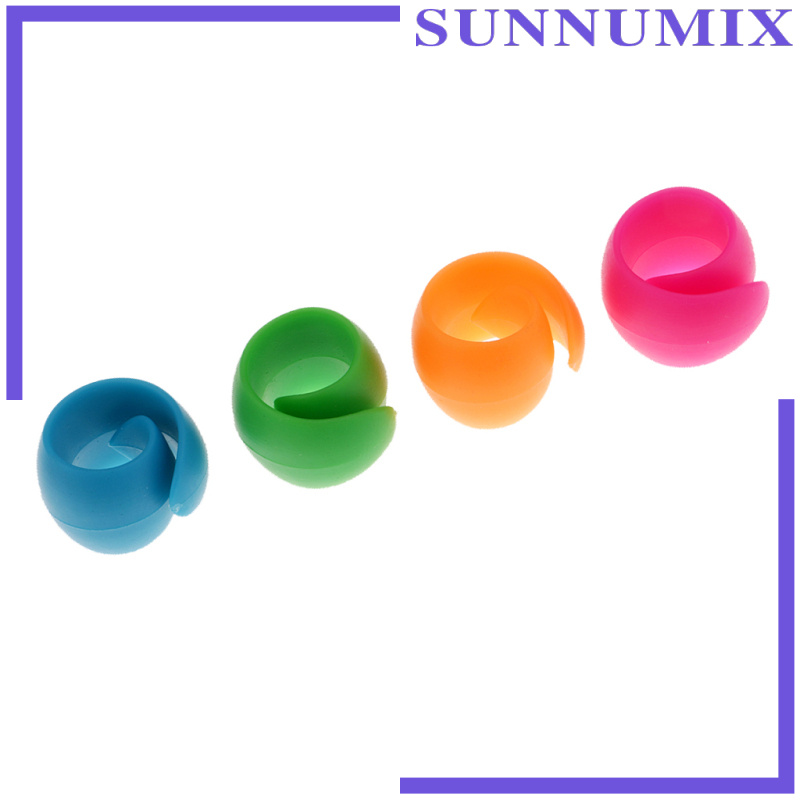 Bộ 4 Cuộn Chỉ Quấn Nhiều Màu Sắc Tiện Dụng